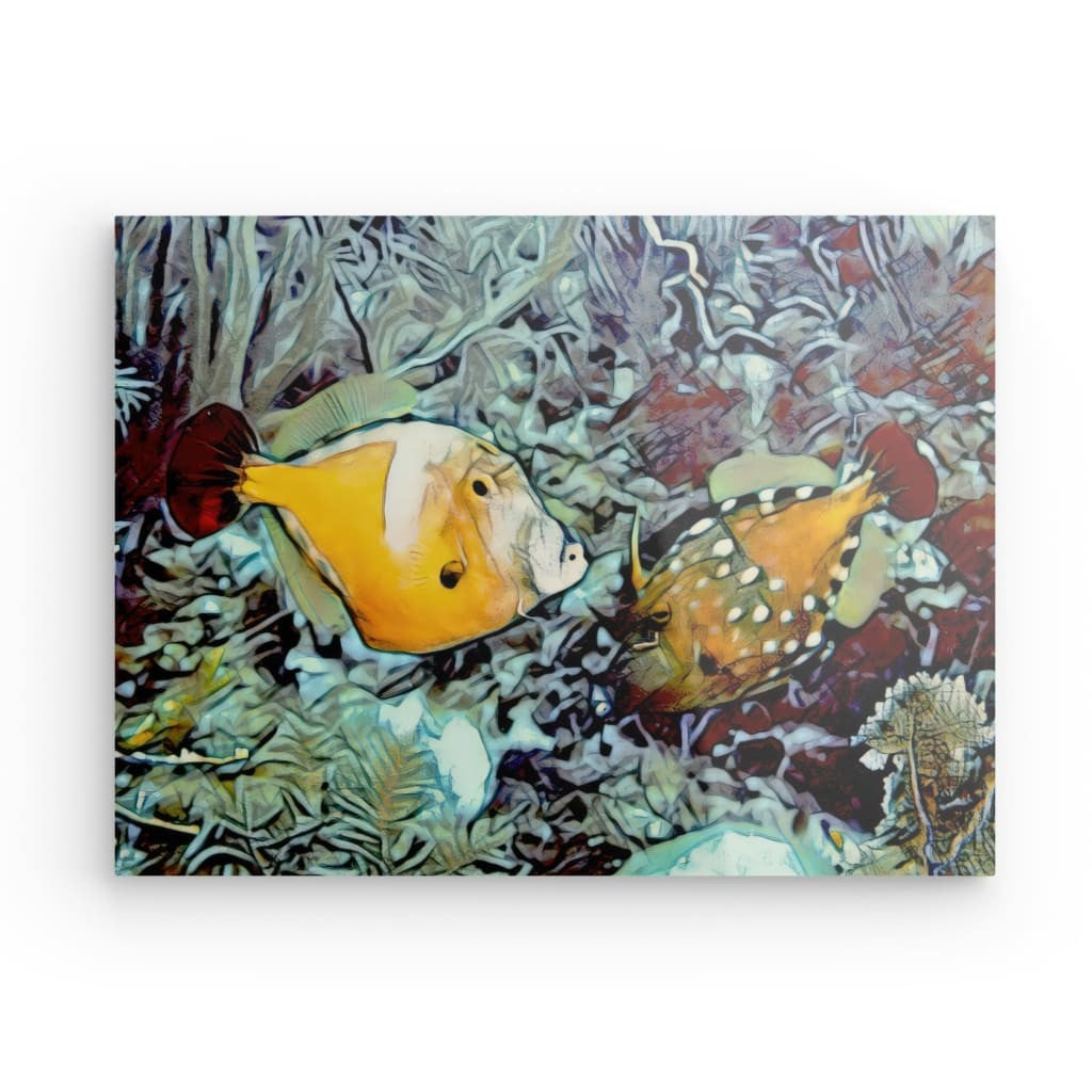 Triggers, Acrylic Glass on Metal