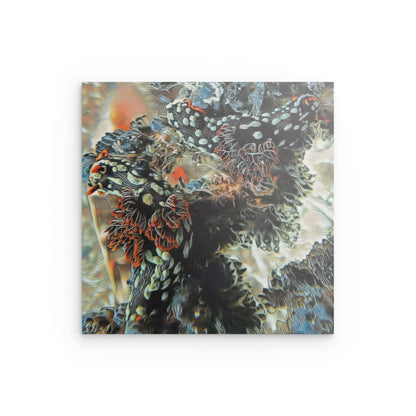 Nudibranchs, Metal 100 x 100 cm