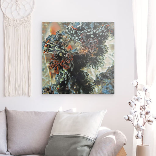 Nudibranchs, Metal 100 x 100 cm