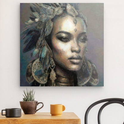 Assa, Acrylic Glass on Metal