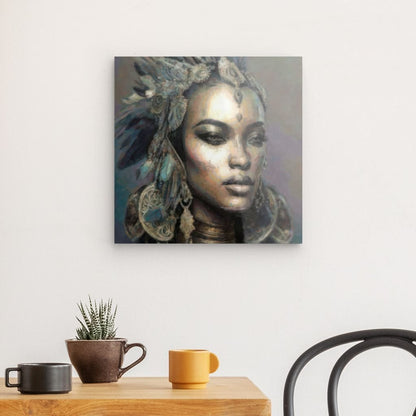 Assa, Acrylic Glass on Metal