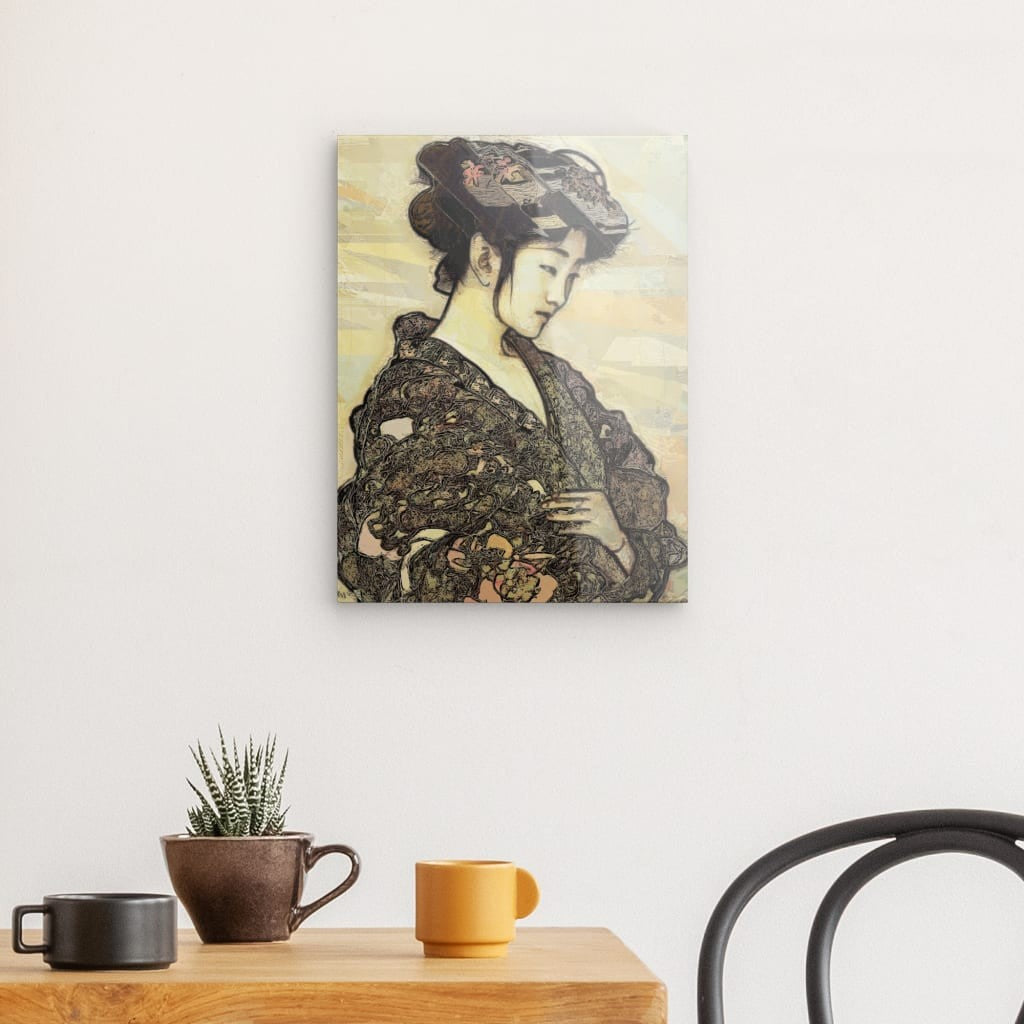 Kazami, Acrylic Glass on Metal 40 x 30 cm