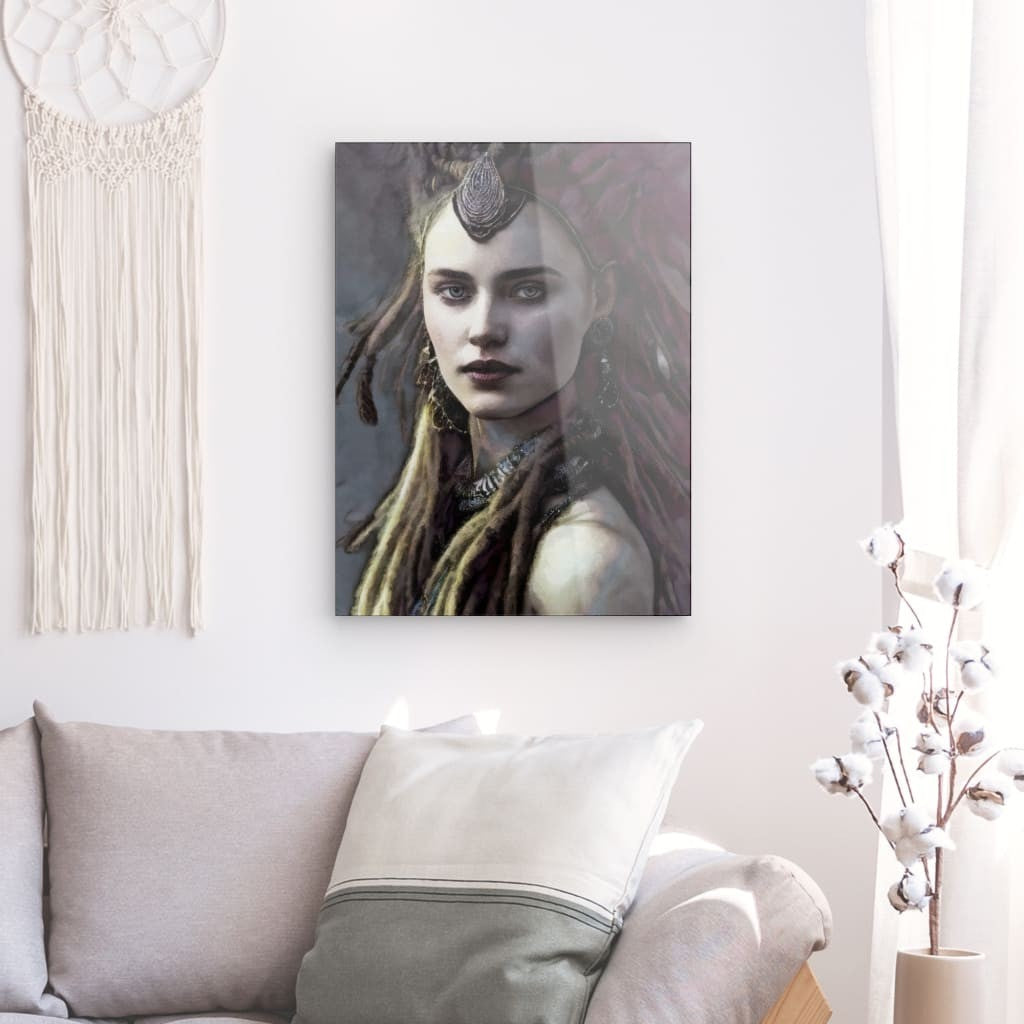 Inger, Acrylic Glass on Metal