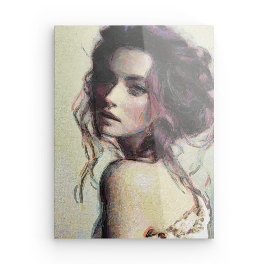 Emmy, Acrylic Glass on Metal 40 x 30 cm