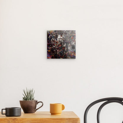 Flowers study 4, Acrylic Glass on Metal