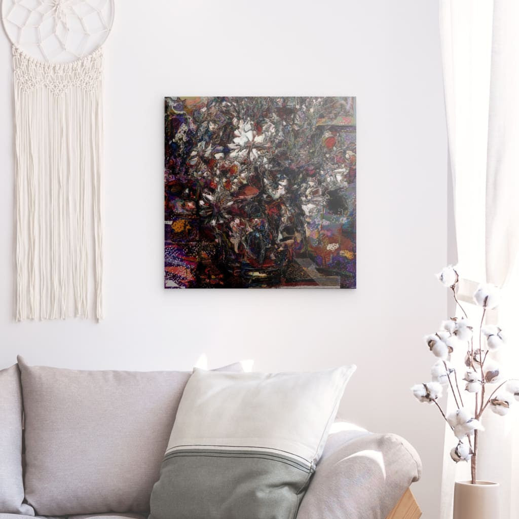 Flowers study 4, Metal