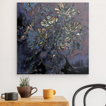 Flowers study 5, Metal