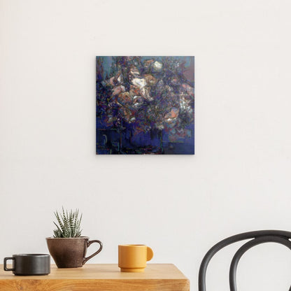 Flowers study 6, Metal