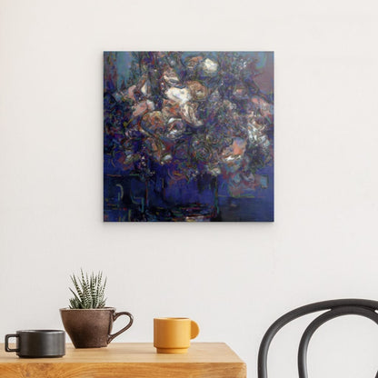 Flowers study 6, Metal