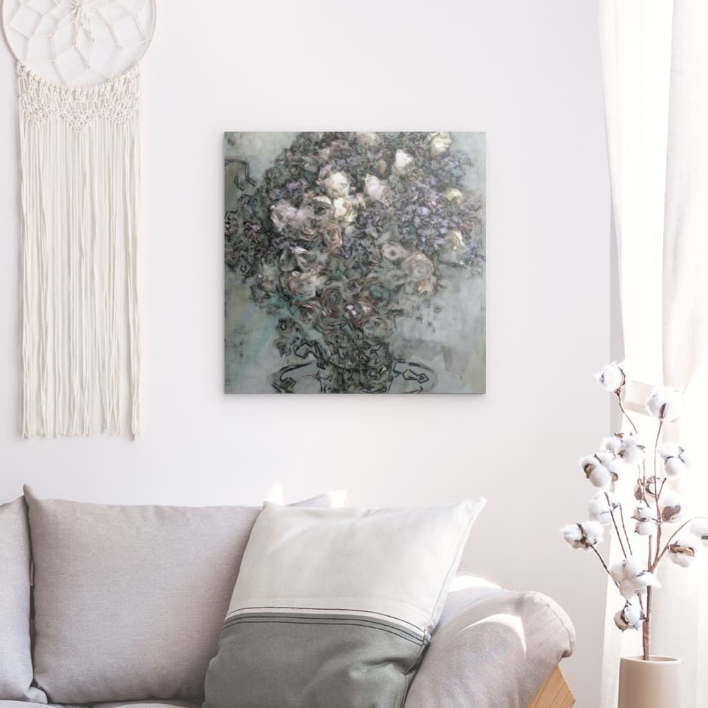 Flowers study 7, Metal