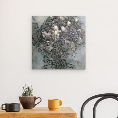 Flowers study 7, Metal