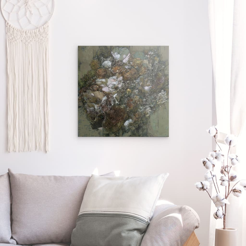 Flowers study 9, Metal