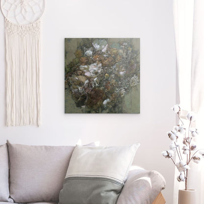 Flowers study 9, Metal