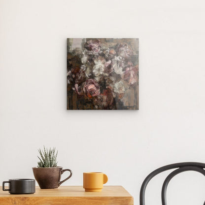 Flowers study 11, Acrylic Glass on Metal