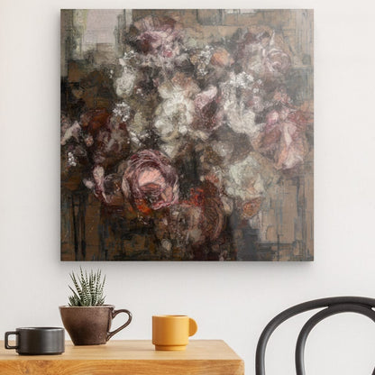 Flowers study 11, Acrylic Glass on Metal