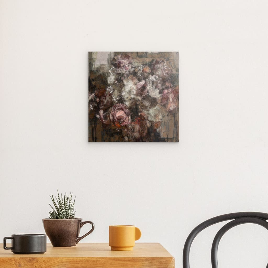 Flowers study 11, Metal