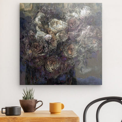 Flowers study 13, Acrylic Glass on Metal