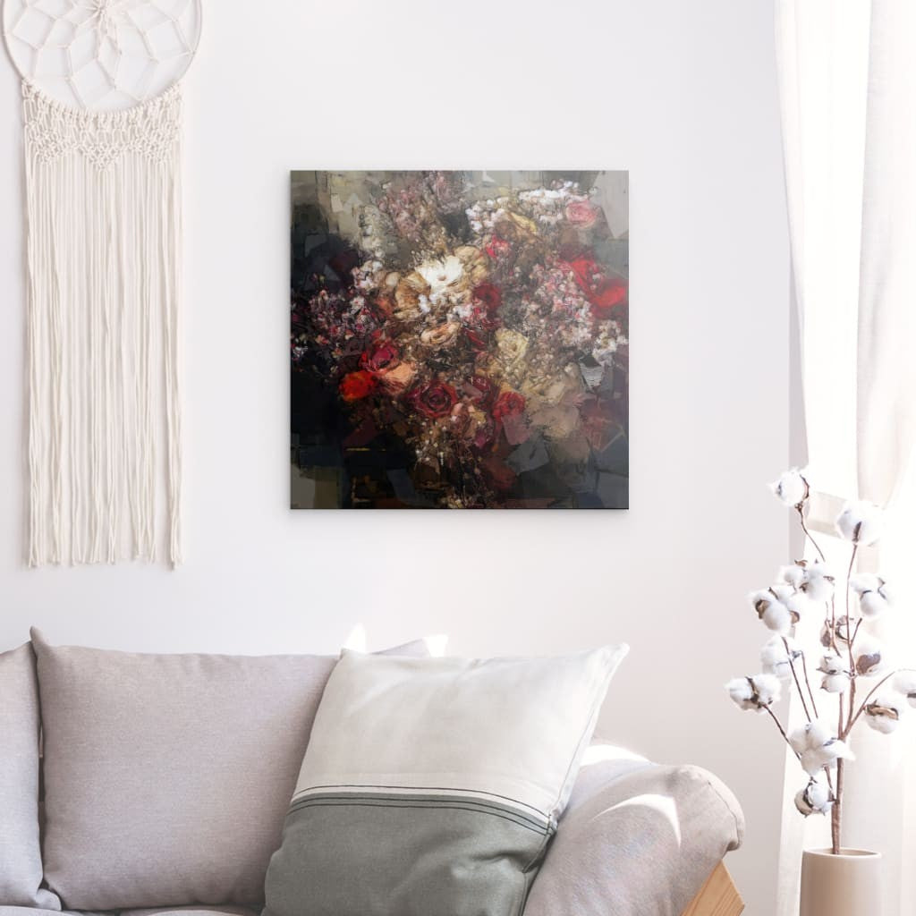 Flowers study 14, Metal