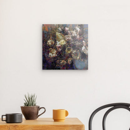 Flowers study 15, Acrylic Glass on Metal