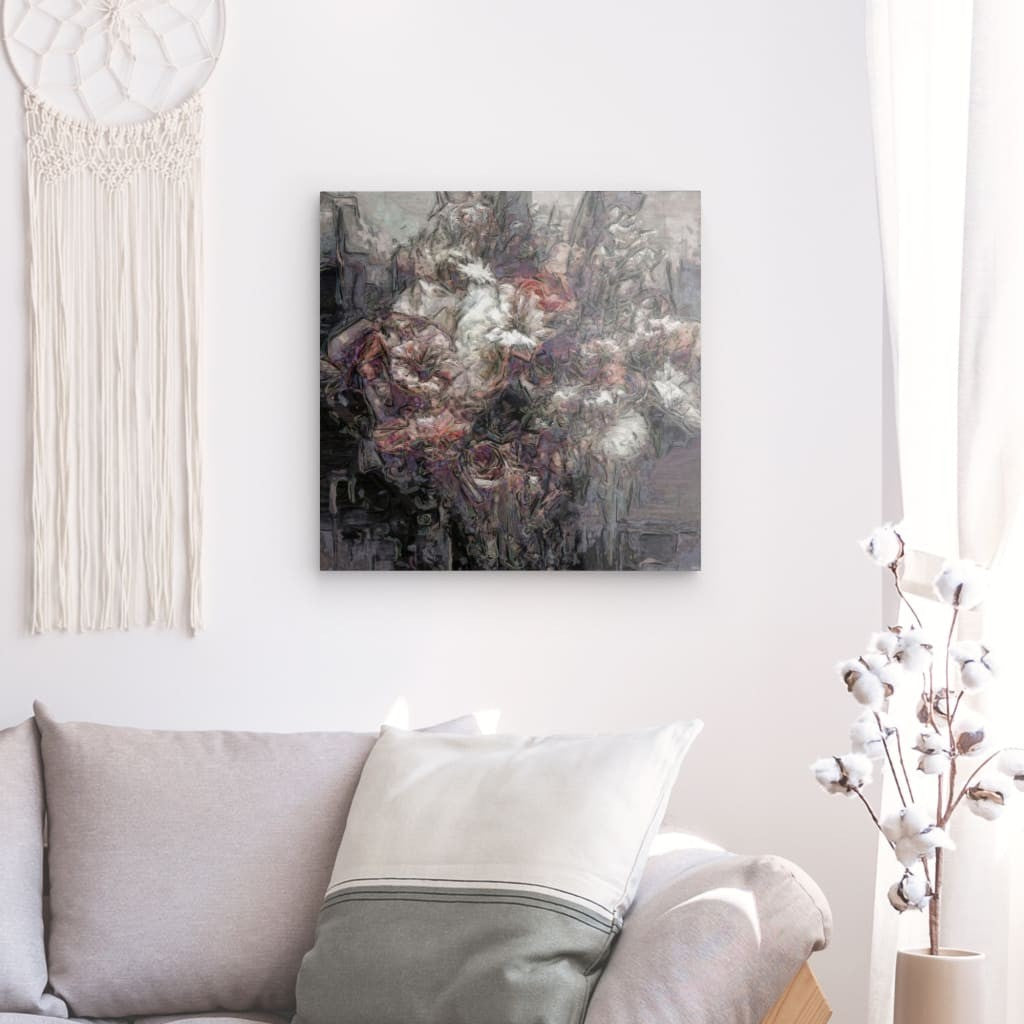 Flowers study 16, Acrylic Glass on Metal