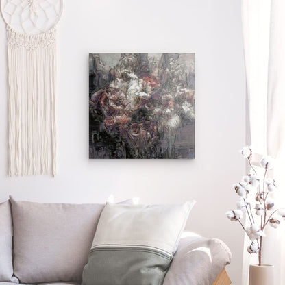 Flowers study 16, Acrylic Glass on Metal