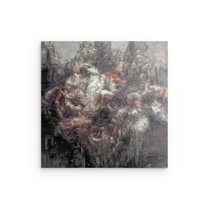 Flowers study 16, Metal