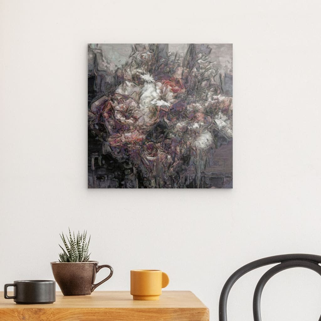 Flowers study 16, Metal