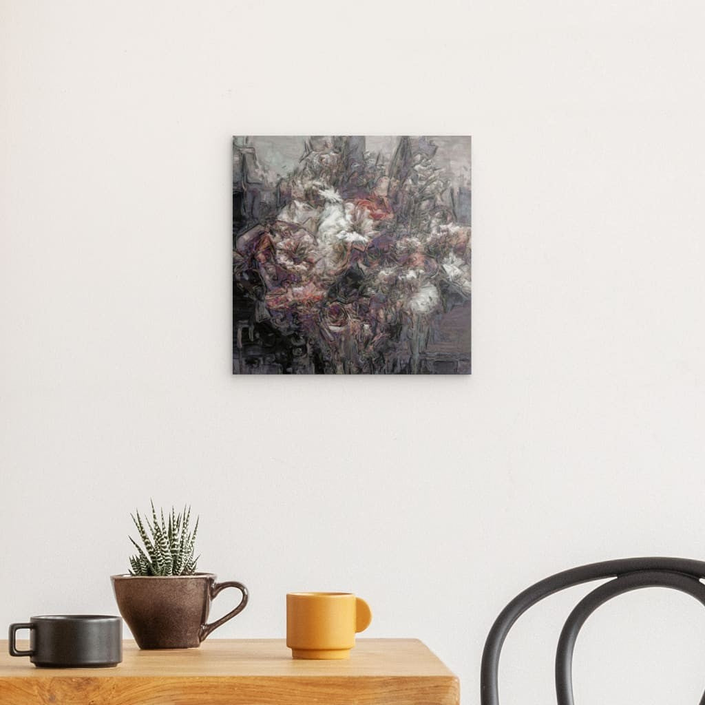 Flowers study 16, Metal