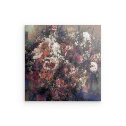 Flowers study 17, Metal