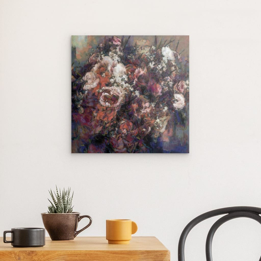 Flowers study 17, Metal