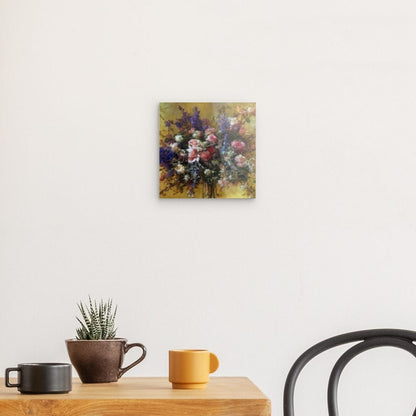 Flowers study 18, Acrylic Glass on Metal