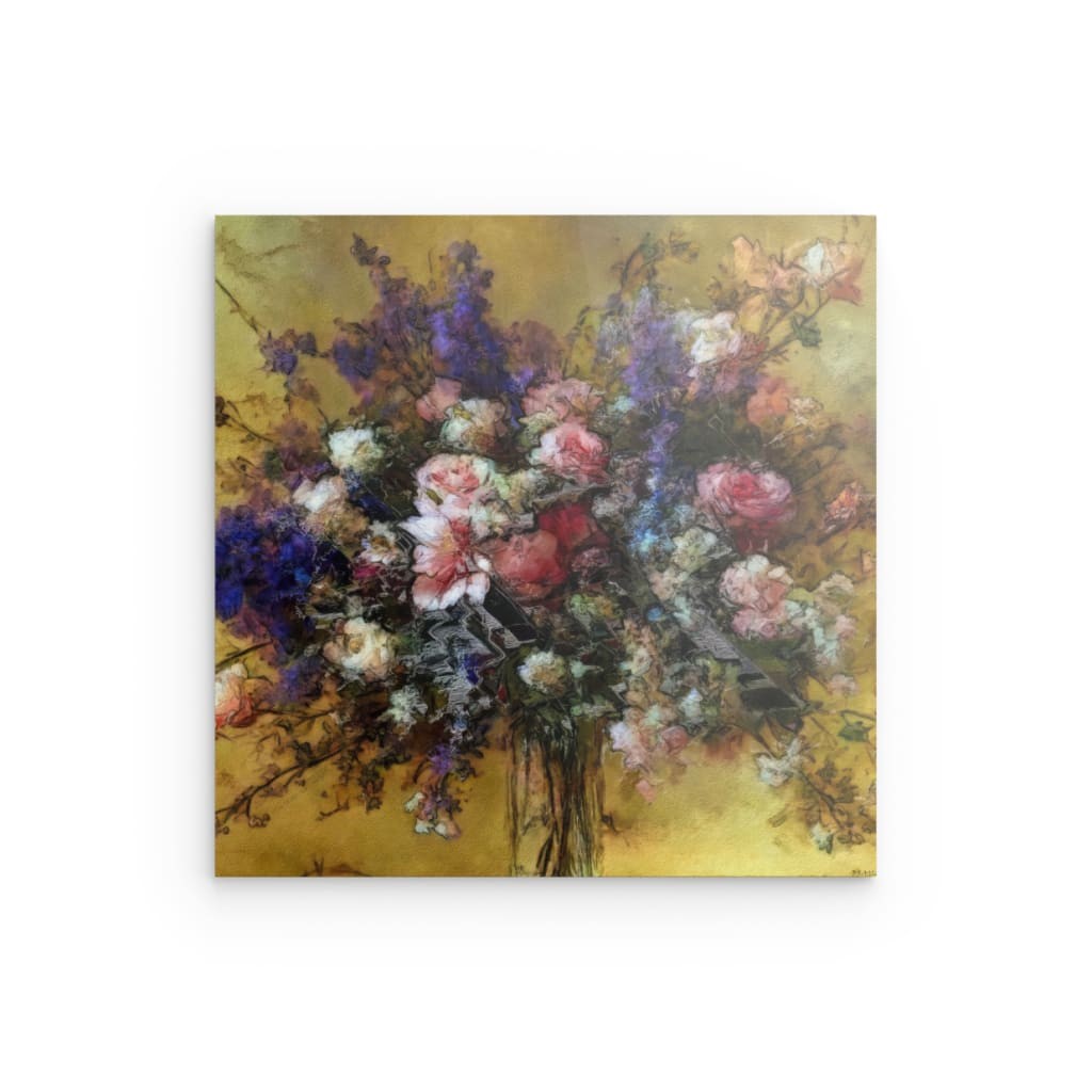 Flowers study 18, Metal