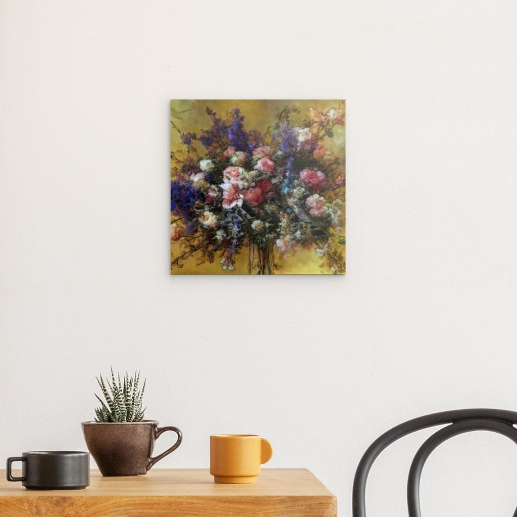 Flowers study 18, Metal