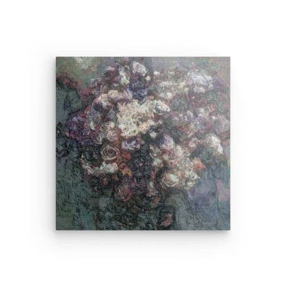 Flowers study 19, Acrylic Glass on Metal 100 x 100 cm