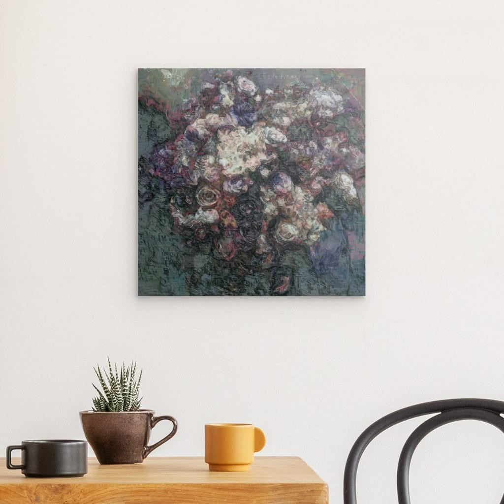 Flowers study 19, Metal