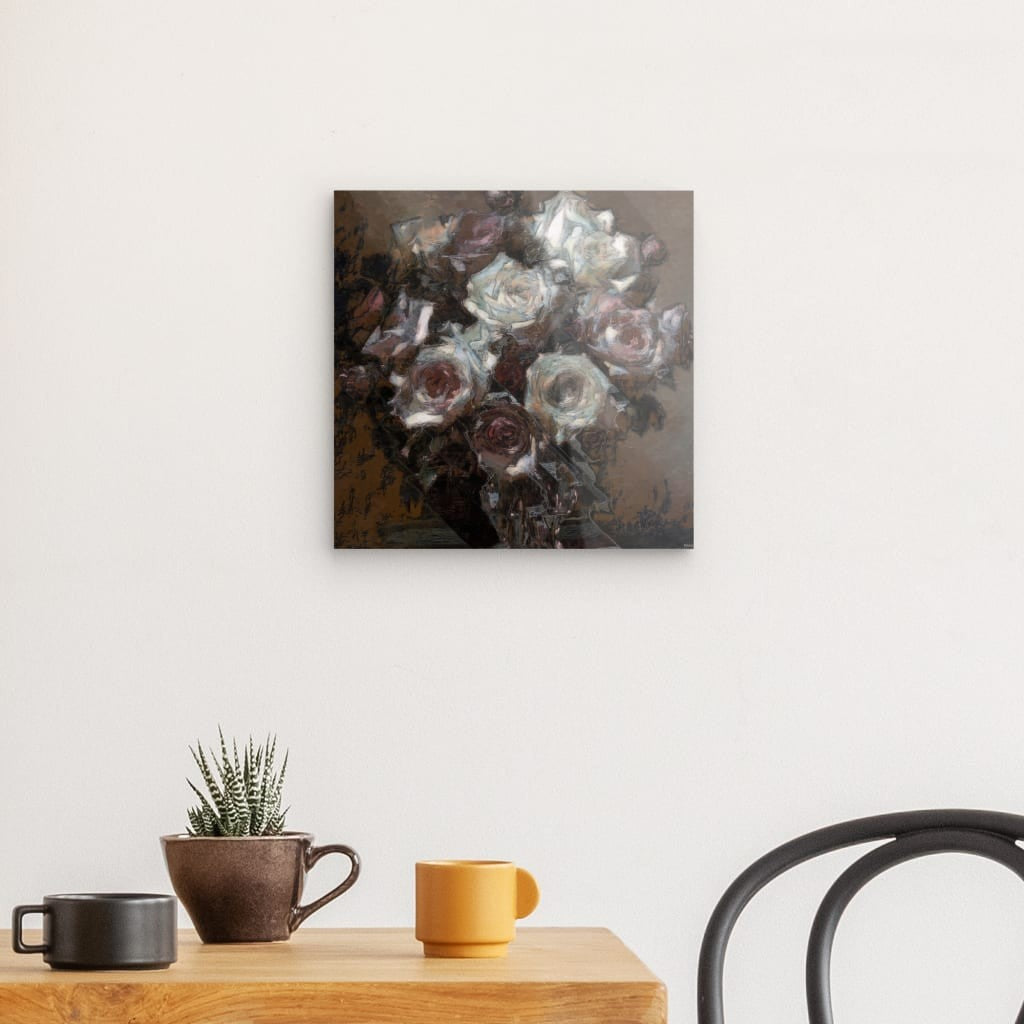 Flowers study 20, Acrylic Glass on Metal