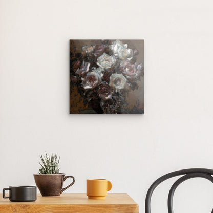 Flowers study 20, Acrylic Glass on Metal