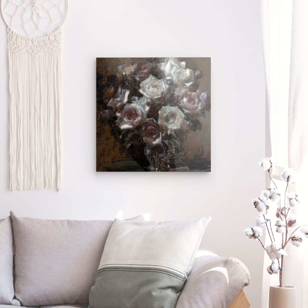 Flowers study 20, Acrylic Glass on Metal