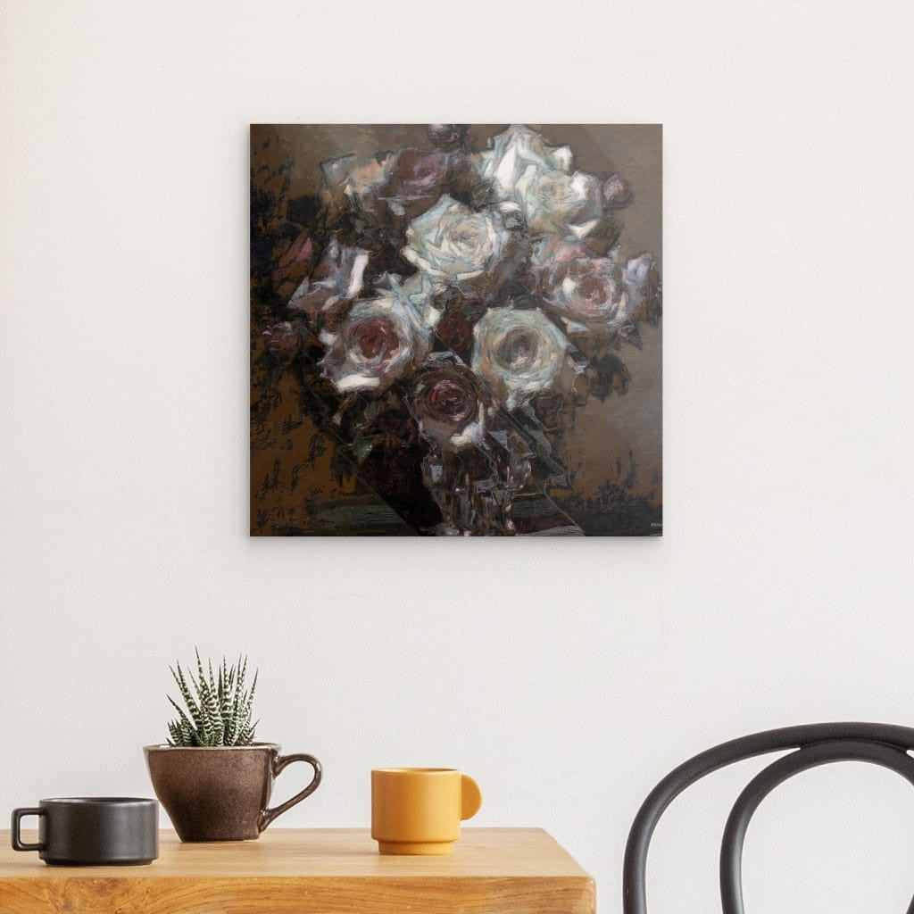 Flowers study 20, Metal