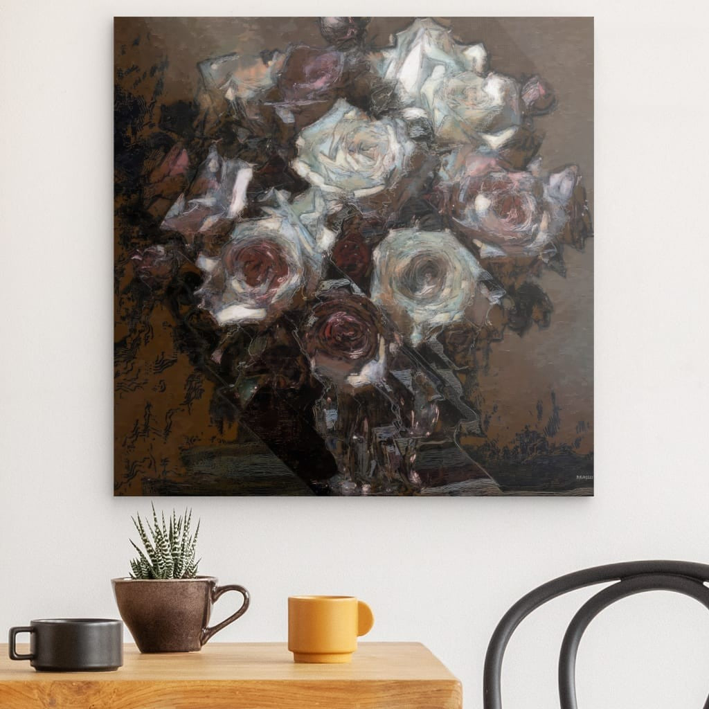 Flowers study 20, Metal