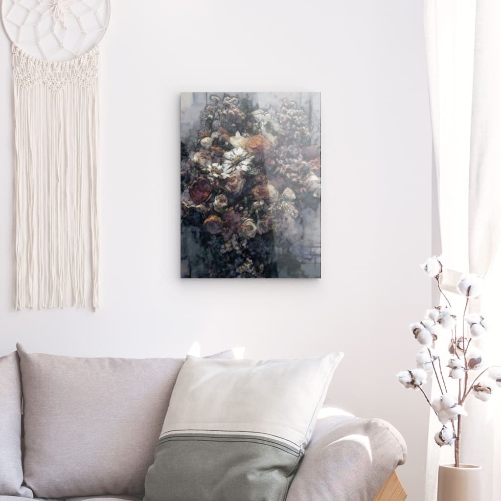 Flowers study 21, Acrylic Glass on Metal