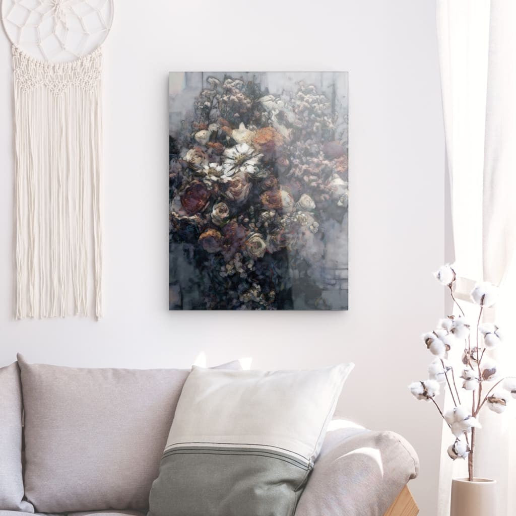 Flowers study 21, Acrylic Glass on Metal