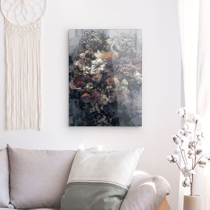 Flowers study 21, Acrylic Glass on Metal