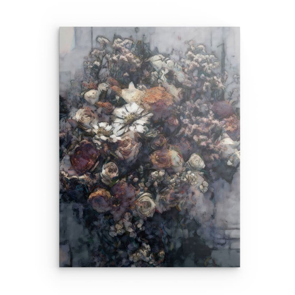 Flowers study 21, Metal