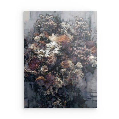 Flowers study 21, Metal