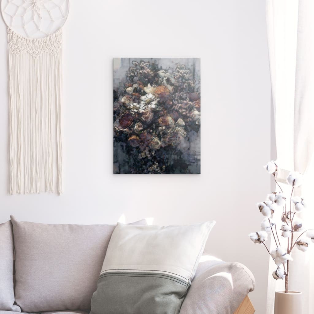 Flowers study 21, Metal