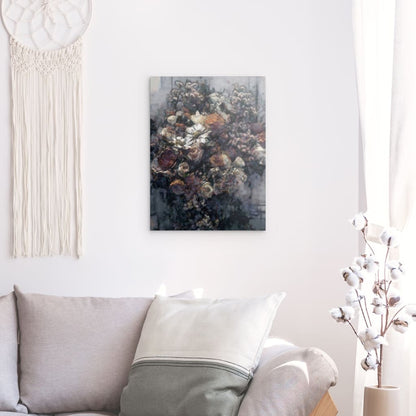 Flowers study 21, Metal