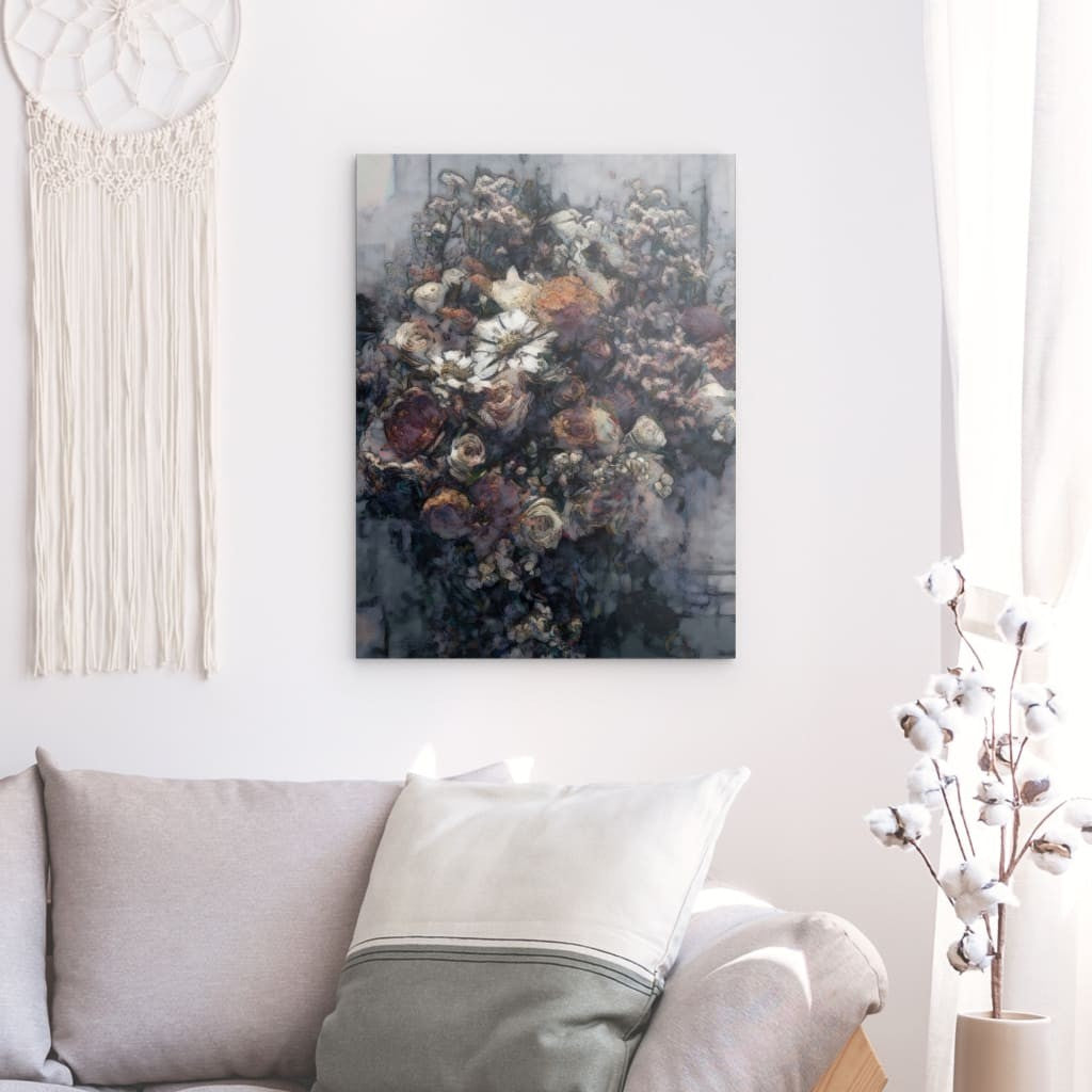 Flowers study 21, Metal