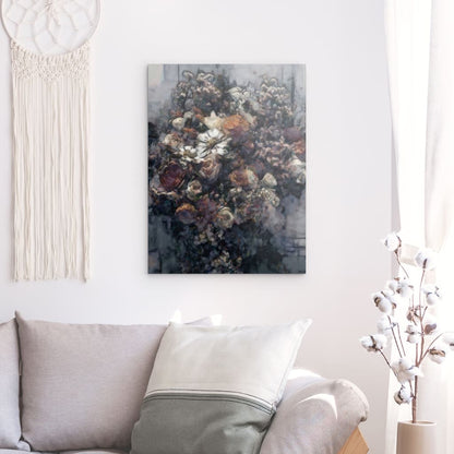 Flowers study 21, Metal