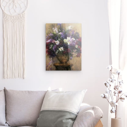 Flowers study 22, Acrylic Glass on Metal